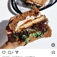 Vegan schnitty  at LOAF Engadine in Engadine