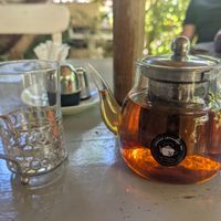 Purple haze tea at Hob House in Nairobi