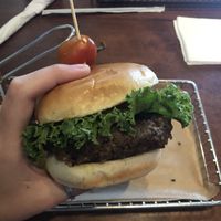 Burger  at Hops Burger Bar in Greensboro