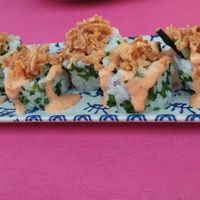 Sushi vegano 🥰🥰 at Mayu Cosina Fusian Asiatica in Aguilas