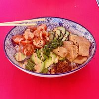 This vegetarian dish was seriously delicious 🙏🏽  at Mayu Cosina Fusian Asiatica in Aguilas
