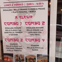El combo 2 at Mayu Cosina Fusian Asiatica in Aguilas