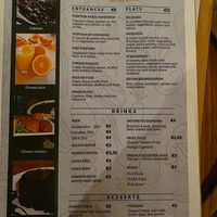 Menu at Vêjé Viver Bem  in Nice