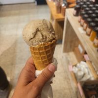Vegan ice cream at Frosta Deli in Hoeoer