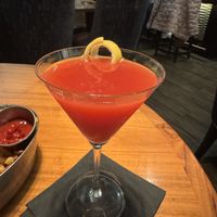 Martini  at 15 Church in Saratoga Springs