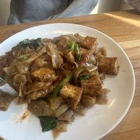 Vegan Pad See Ew with tofu   at Bangkok Broiler  in Hesperia