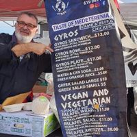 He also has a booth at Desert Gardens during show time. at Arslans Gyros in Quartzsite