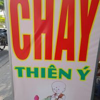 Sign outside at Thiên Ý in Ho Chi Minh City