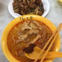 $3 each, rojak and signature laksa at Kwan Tzi Zhai Vegetarian Cuisine 觀自齋 - Geylang in Central Singapore