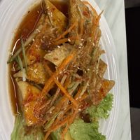 Thai style Tofu    at Kwan Tzi Zhai Vegetarian Cuisine 觀自齋 - Geylang in Central Singapore