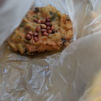 Crispy fritter at Kwan Tzi Zhai Vegetarian Cuisine 觀自齋 - Geylang in Central Singapore