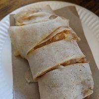 Popiah roll - only $1.50 at Kwan Tzi Zhai Vegetarian Cuisine 觀自齋 - Geylang in Central Singapore