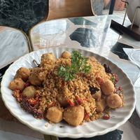 Spicy tofu   at Hause Rooftop Senopati in Jakarta