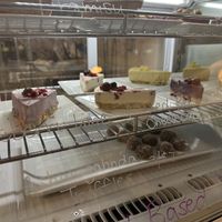 Plant-based dessert case   at Healthy Being Juicery in Jackson