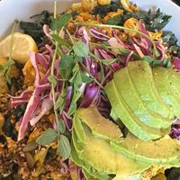 Buddha bowl at Healthy Being Juicery in Jackson