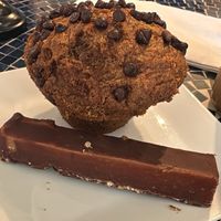 Twix and chocolate banana muffin at Healthy Being Juicery in Jackson