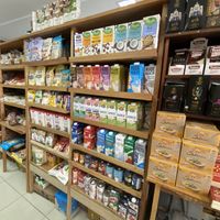 Nut milks, granola & coffee   at Organico in Nosara