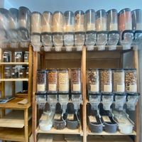 Bulk spices, nuts, legumes, etc. at Organico in Nosara