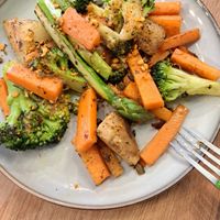 Verduras a la brasa at Oh My Vegan in Madrid