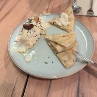 Queso crema at Oh My Vegan in Madrid