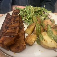 ribs de seitan  at Oh My Vegan in Madrid