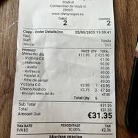   at Oh My Vegan in Madrid