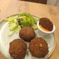 Falafel at Oh My Vegan in Madrid