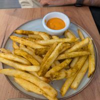 Fries at Oh My Vegan in Madrid