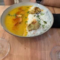 Tofu Tikka Masala at Oh My Vegan in Madrid