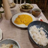 Tofu and soup at Komorebivegan in Da Nang