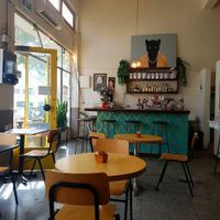 Very cute cafe  at Albi in Tel Aviv