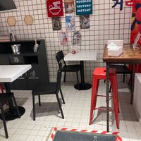 Inside seating at K-Store Supermercado asiatico   in Madrid