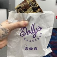 Brownie  at Dolly's Desserts in Barnsley
