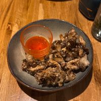 Hed Tod (fried oyster mushrooms) at Khao Tiew in San Francisco
