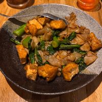 Pad See Ew with pork subbed for tofu at Khao Tiew in San Francisco