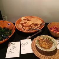 greens & more on brunch buffet at Shankara in Bethlehem