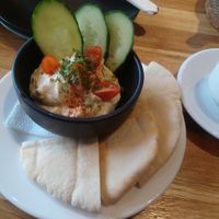 Tasty humus at Avocado Cafe - Chistoprudny in Moscow