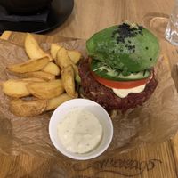 Avo burger at Avocado Cafe - Chistoprudny in Moscow
