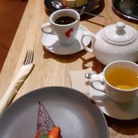 Raw cheesecake and mango mousse 🤩 at Avocado Cafe - Chistoprudny in Moscow