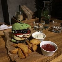 Avo-burger  at Avocado Cafe - Chistoprudny in Moscow