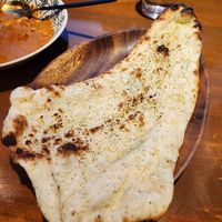 Garlic naan at VOG Kyoto in Kyoto