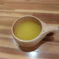 Free corn soup at VOG Kyoto in Kyoto