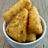 Hash browns   at Britpop Brunch - Great British Restaurant in Dubai