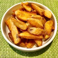 Potato wedges at Together & Co in Dubai