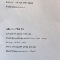 Vegan Options 👀 at El Tio in South Shields