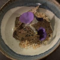 Black sesame ice cream  at Heal-thy in Torrevieja