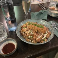 Tofu tonkatsu schnitzel  at Heal-thy in Torrevieja