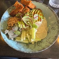 Panelle bowl at Heal-thy in Torrevieja