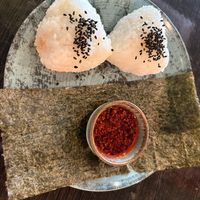 First dish from the menu, it had spicy tofu insidee  at Heal-thy in Torrevieja