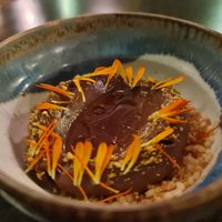 Tofu chocolate mousse at Heal-thy in Torrevieja